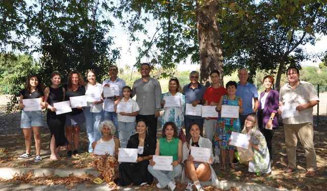 Gazipaşa'da gönüllü doğa koruyucularına teşekkür