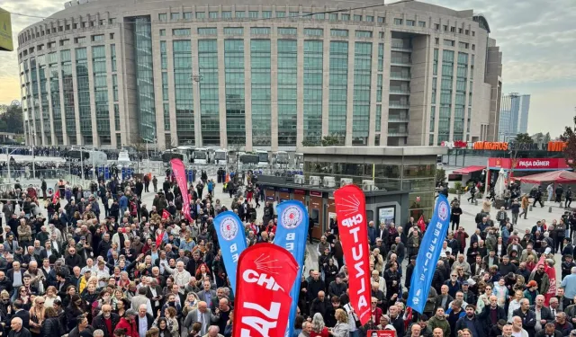 İmamoğlu Çağlayan'da 'casusluk' soruşturmasında ifade veriyor