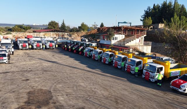 Serik'e yeni 37 hizmet aracı