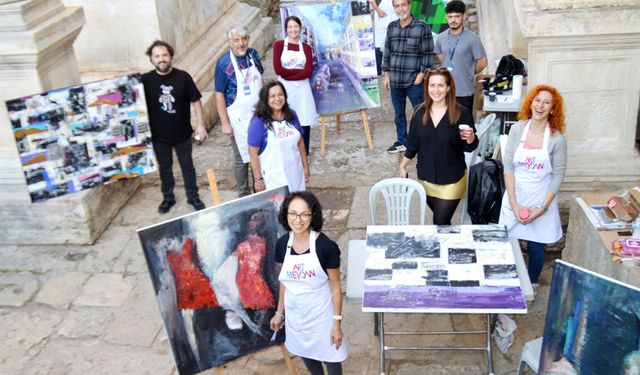 Antalya'da sanat her yerde