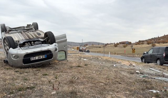 İki aracın çarpıştığı kazada 7 kişi yaralandı