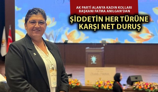 AK Parti Kadın Kolları’ndan 25 Kasım mesajı: Kadına şiddete hayır