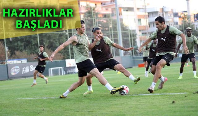 Alanyaspor, Trabzonspor maçı hazırlarına başladı