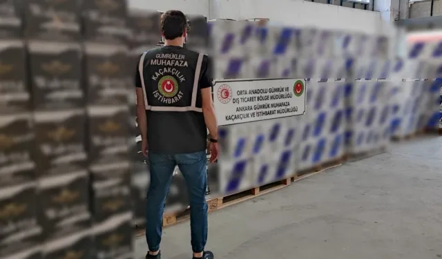 Gümrük ekipleri 51 milyon makaron ele geçirdi!