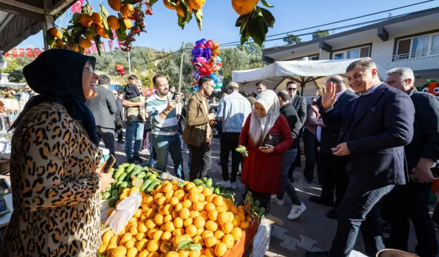 Mandalina Festivali'ne binlerce kişi katıldı