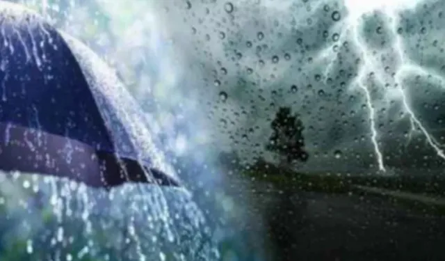 Batı Akdeniz için 'şiddetli yağış' ve 'fırtına' uyarısı