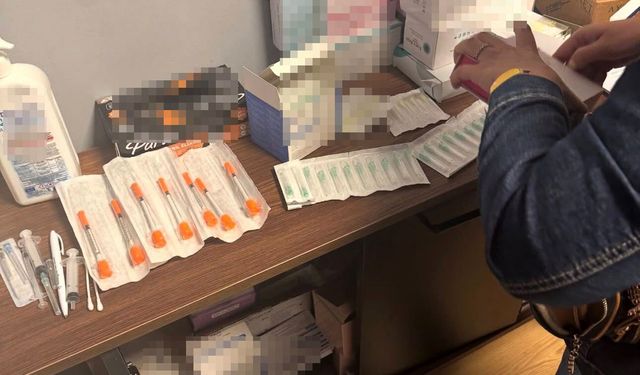 Alanya'da ruhsatsız sağlık hizmeti mühürlendi