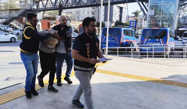Alanya'da kadını darp eden şüpheli tutuklandı