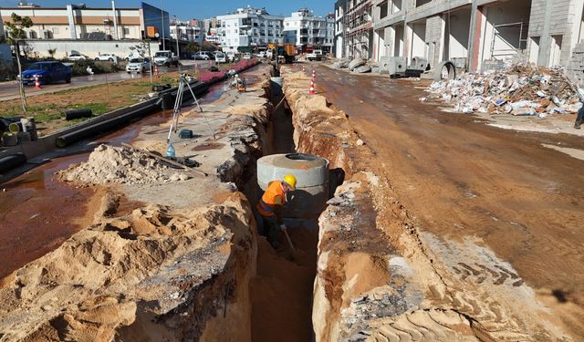 ASAT'tan Akdeniz Sanayi Sitesi bölgesine yeni kanalizasyon yatırımı
