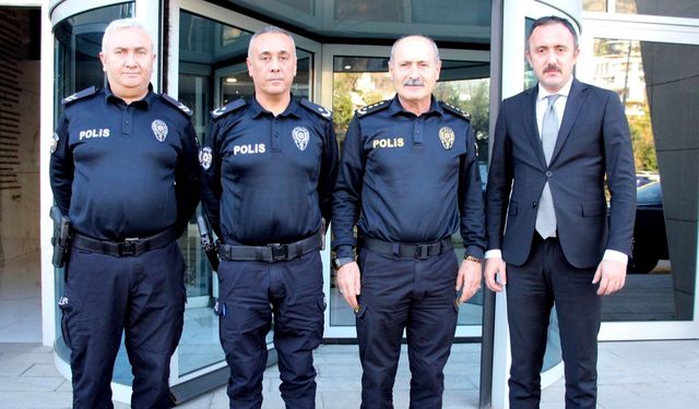 Antalya İl Emniyet Müdürü Alanya’da: Başsavcı ve kaymakama ziyaret