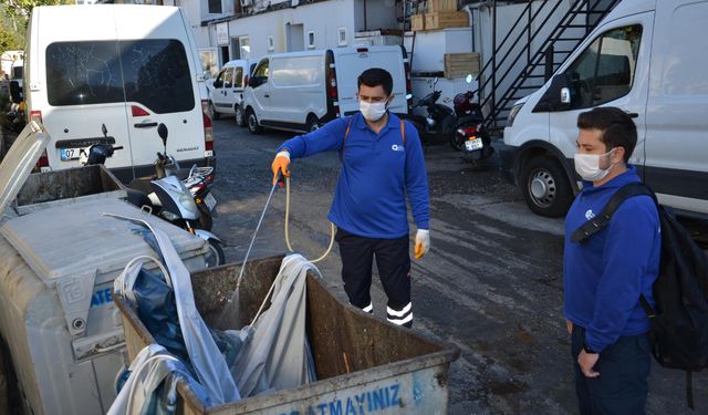 Alanya'da vektörel mücadele çalışmaları sürüyor