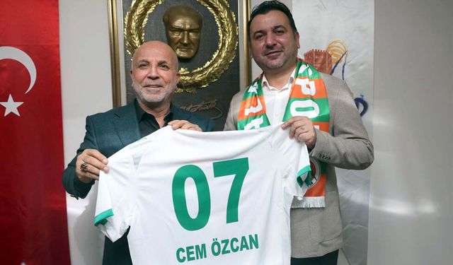 Alanyaspor'dan ALTİD Başkanı Özcan’a hayırlı olsun ziyareti