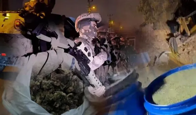 Antalya dahil 29 ilde dev operasyon! 1,6 ton madde ve 750 bin hap ele geçirildi
