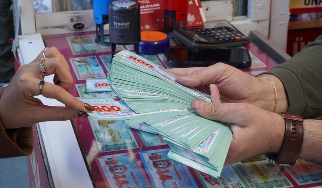 Milli Piyango’nun rekor ikramiyesine Antalya’da yoğun ilgi