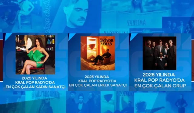 Kral Pop'ta 2025'e damga vuran isimler belli oldu