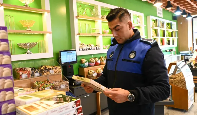 Kuruyemişçilere yılbaşı öncesi denetim