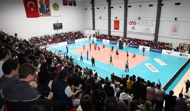 Alanya Belediyespor Avrupa'da tarih yazdı