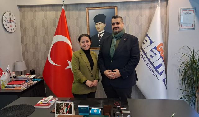 Zafer Partisi Alanya’dan Gündem Alanya Gazetesi’ne ziyaret