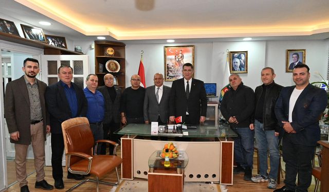 Alanya Bakkallar Odası’na hayırlı olsun ziyareti