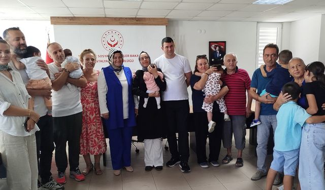 Antalya'da koruyucu aile sayısı artıyor; 351 çocuk sıcak yuvada