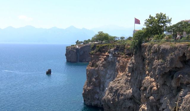 'Antalya'nın falezleri dünyada tek'