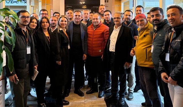 EMO Antalya Şubesi'nde Tat güven tazeledi