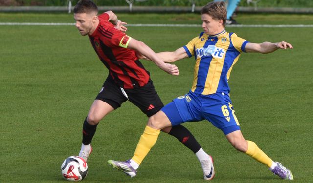 Gaziantep FK, hazırlık maçında berabere kaldı