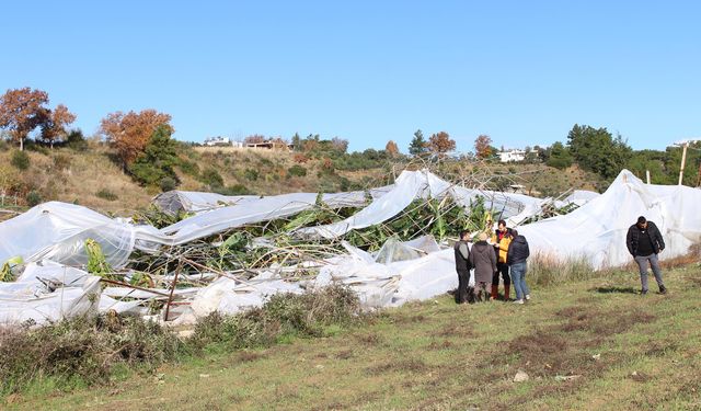 Manavgat'ta hasar tespit çalışması