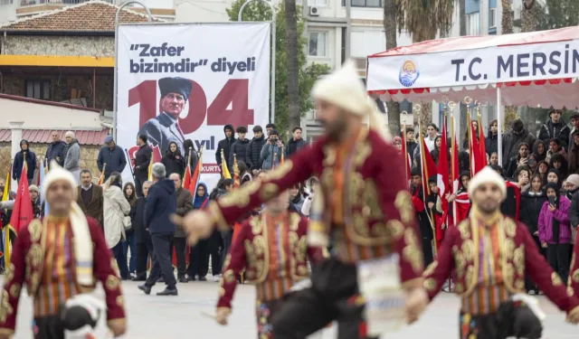 Mersin'de kurtuluş coşkusu