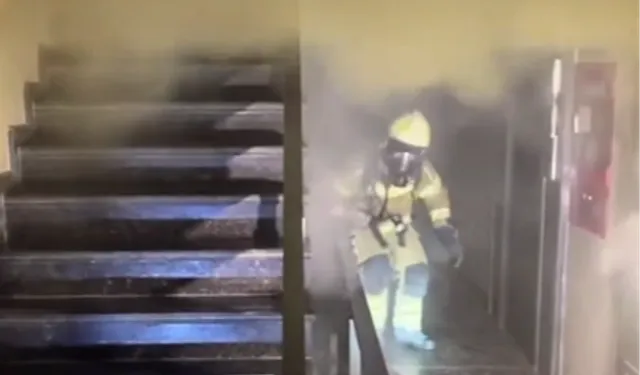 Otel yangını korkuttu! 35 kişi tahliye edildi