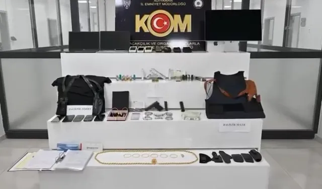 Silahlı suç örgütüne operasyon: 22 gözaltı