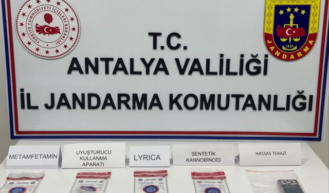 Alanya'da bir eve operasyon: 1 gözaltı