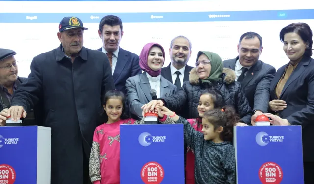 Afyonkarahisar'da 4.370 sosyal konut için kura çekildi