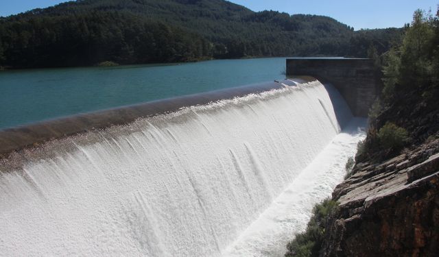 Alakır Barajı doldu