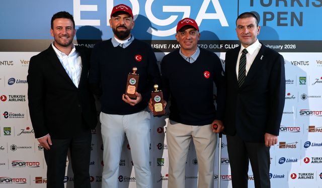 Antalya'da Türkiye Açık Para Golf Turnuvası sona erdi