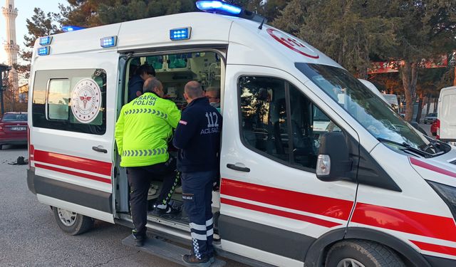 Burdur'da kaza: 2 yaralı