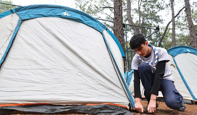 İzciler kaynaşma kampında buluştu