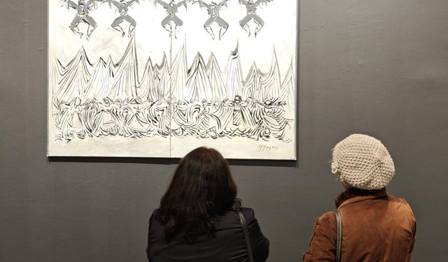 Teke Zeybekleri resim sergisi sanatseverle buluştu