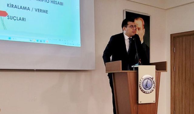 Üniversitelilere siber suçlara yönelik tedbir anlatıldı