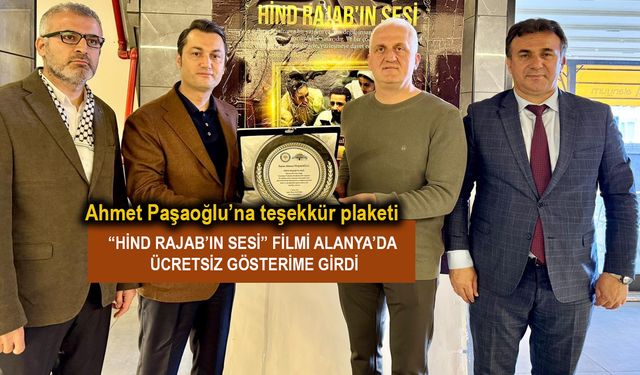 Alanya'da Gazze'nin çığlığı öğrencilerle buluştu