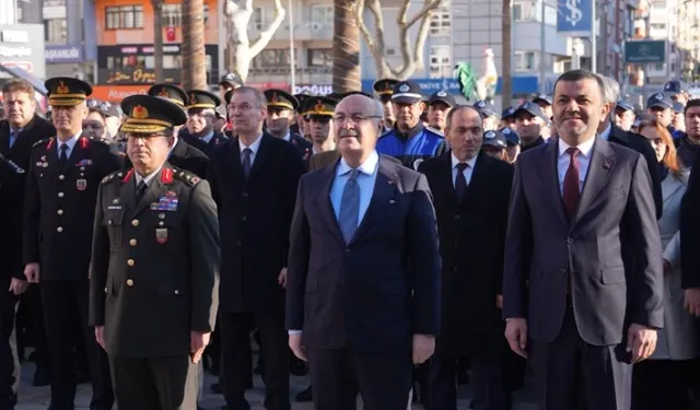 Atatürk'ün Denizli'ye gelişi 95. yılında saygıyla anıldı