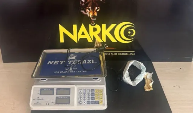 Düzce'de uyuşturucu operasyonunda 1 şüpheli yakalandı