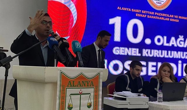 Alanya Pazarcılar Odası seçiminde ortalık karıştı