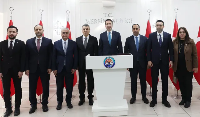 Enerjide yeni sayfa... Bakan Bayraktar Mersin'de