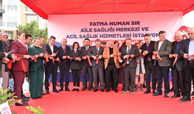Antalya'da 7 hekimli Fatma Numan Sır ASM ve ASHİ hizmete açıldı