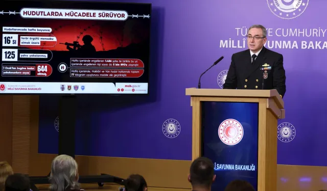 MSB'de son 1 hafta: 5 terörist teslim oldu, hudutlarda 125 kişi yakalandı