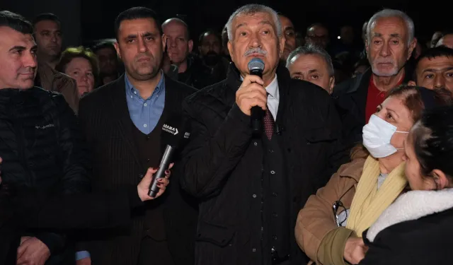 Tahliyesi ardından Adana'ya gelen Zeydan Karalar, deprem şehitlerini andı