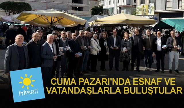 İyi Parti Alanya'da saha çalışmasına hız verdi