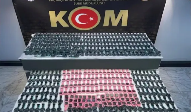2 milyon TL'lik kaçak ürün ele geçirildi