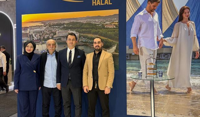 ITB Berlin Turizm Fuarı'na Alanya'dan katılan iş insanlarına Kaymakamı Öztürk'ten destek ziyareti